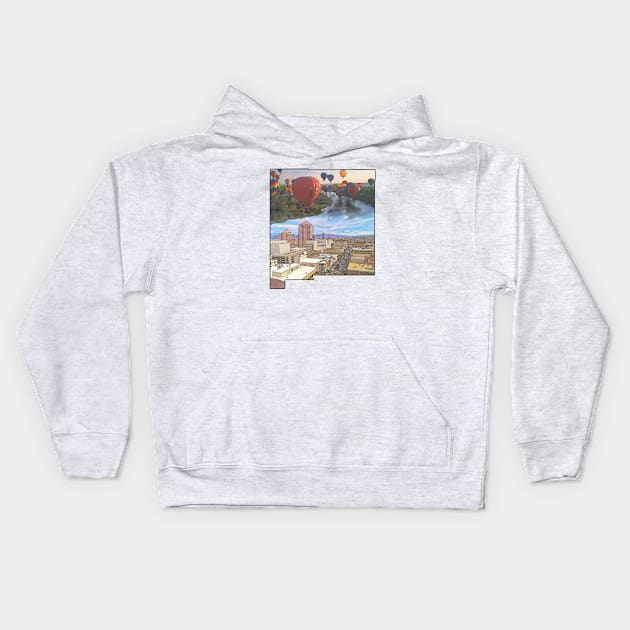 New Mexico Kids Hoodie by TwoBroads
